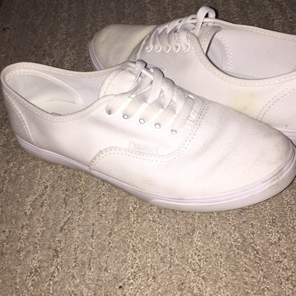 White Lo Vans